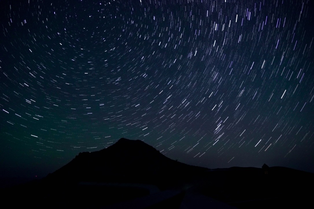 Star Trail: Death valley